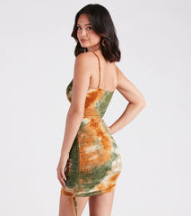 Finders Keepers Tie Dye Mini Dress