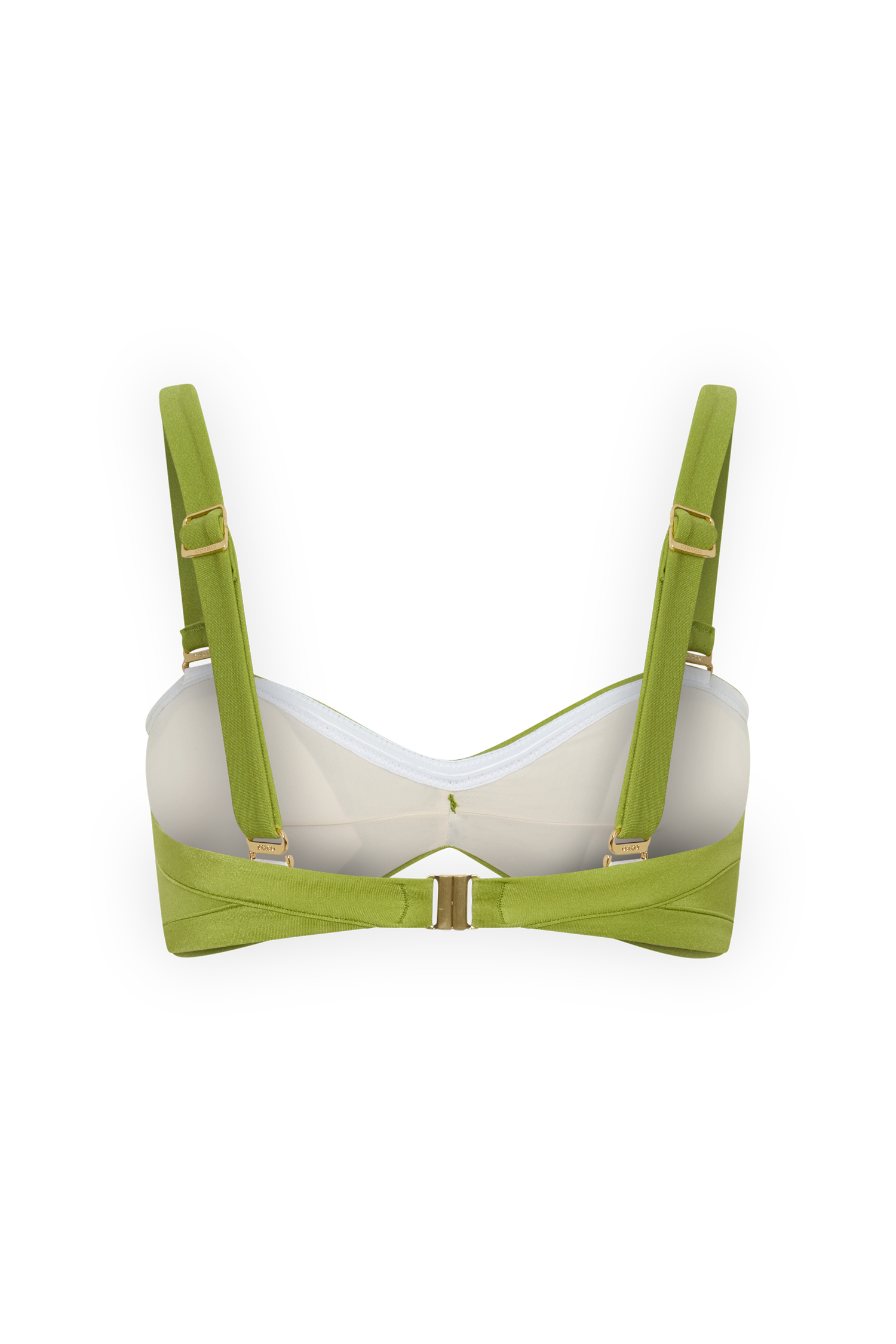 Briar Strapless Bikini Top - Green